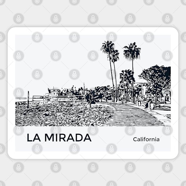 La Mirada California Magnet by Lakeric